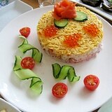 豪華！お寿司のケーキ